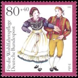 Timbre Allemagne fédérale...