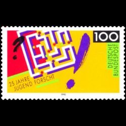 Timbre Allemagne fédérale...