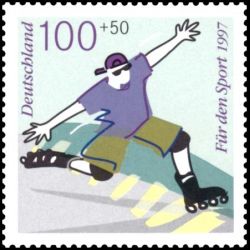 Timbre Allemagne fédérale...