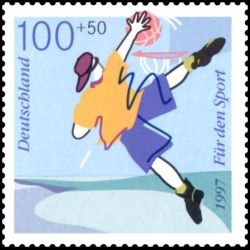 Timbre Allemagne fédérale...