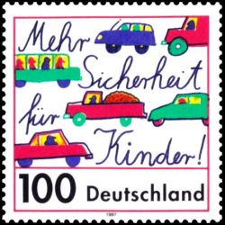 Timbre Allemagne fédérale...