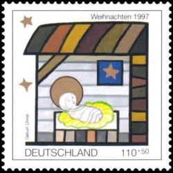 Timbre Allemagne fédérale...