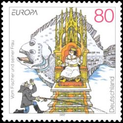 Timbre Allemagne fédérale...