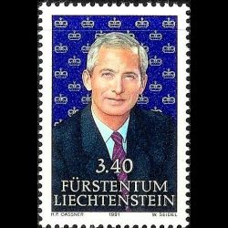 Timbre du Liechtenstein n°...