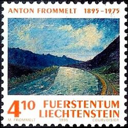 Timbre du Liechtenstein n°...