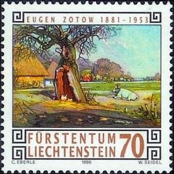 Timbre du Liechtenstein n°...