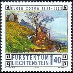 Timbre du Liechtenstein n°...