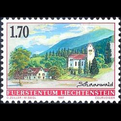 Timbre du Liechtenstein n°...