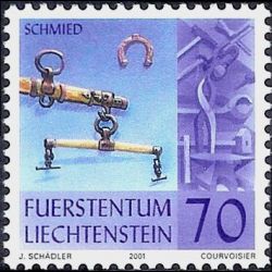 Timbre du Liechtenstein n°...