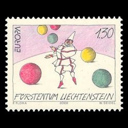 Timbre du Liechtenstein n°...