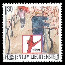 Timbre du Liechtenstein n°...