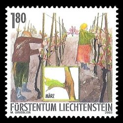 Timbre du Liechtenstein n°...