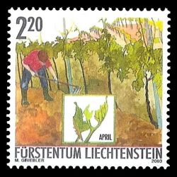 Timbre du Liechtenstein n°...