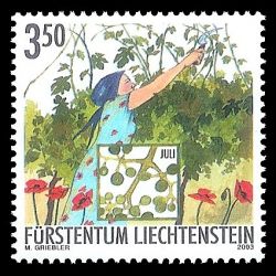 Timbre du Liechtenstein n°...