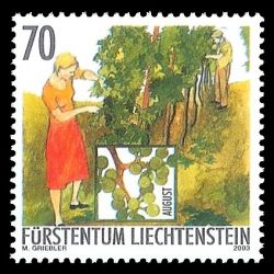 Timbre du Liechtenstein n°...