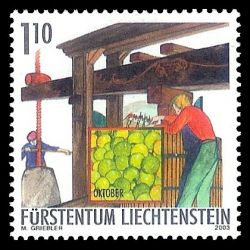 Timbre du Liechtenstein n°...