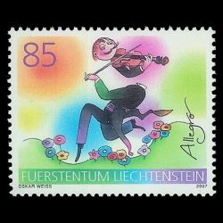 Timbre du Liechtenstein n°...