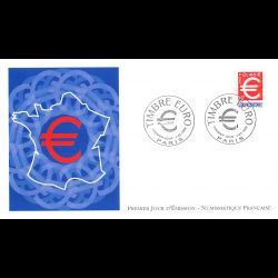 FDC LNF - Timbre euro gommé...