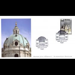 FDC LNF - Vienne, La Karlskirche, oblit 18/4/14 Paris
