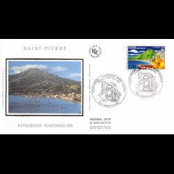 FDC soie - Patrimoine...