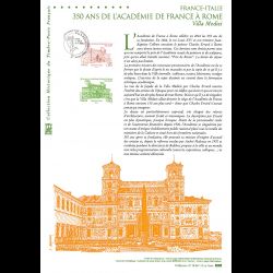 Document officiel 2016 - 350 ans de l'académie de France à Rome