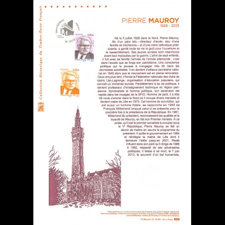 Document officiel 2016 - Pierre Mauroy