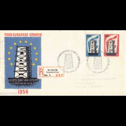 Pays-Bas - FDC Europa 1956