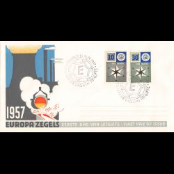 Pays-Bas - FDC Europa 1957