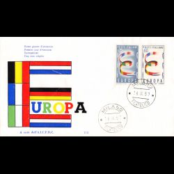 Italie - FDC Europa 1957