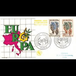 France - FDC Europa 1957