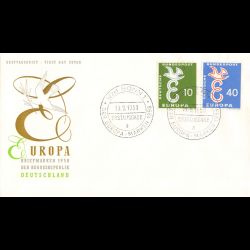 Allemagne - FDC Europa 1958