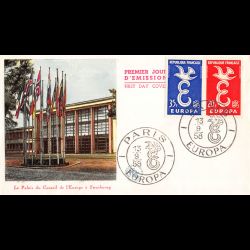 France - FDC Europa 1958