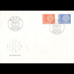 Suisse - FDC Europa 1959