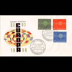 Allemagne - FDC Europa 1960