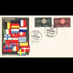 Espagne - FDC Europa 1960