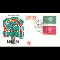 France - FDC Europa 1960