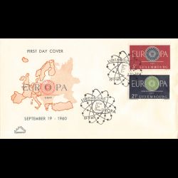 Luxembourg - FDC Europa 1960