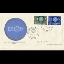 Turquie - FDC Europa 1960