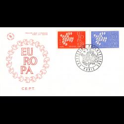 France - FDC Europa 1961