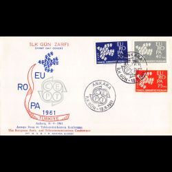 Turquie - FDC Europa 1961