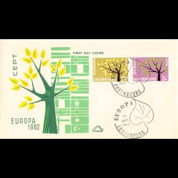 Luxembourg - FDC Europa 1962