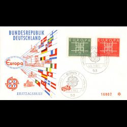 Allemagne - FDC Europa 1963