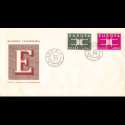 Grèce - FDC Europa 1963