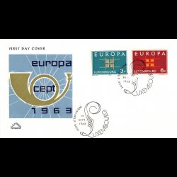 Luxembourg - FDC Europa 1963