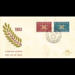 Pays-Bas - FDC Europa 1963