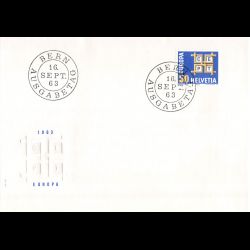 Suisse - FDC Europa 1963
