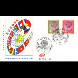 Allemagne - FDC Europa 1964