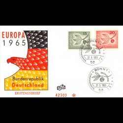 Allemagne - FDC Europa 1965