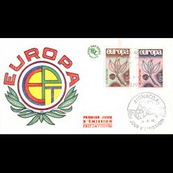 Monaco - FDC Europa 1965
