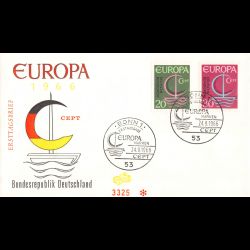 Allemagne - FDC Europa 1966